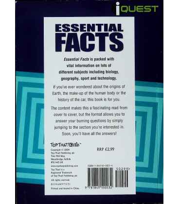 Essential Facts Back Cover