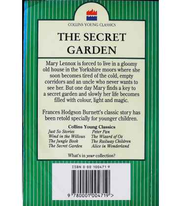 The Secret Garden Back Cover