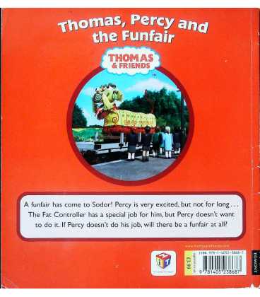 Thomas, Percy and the Funfair (Thomas & Friends) Back Cover