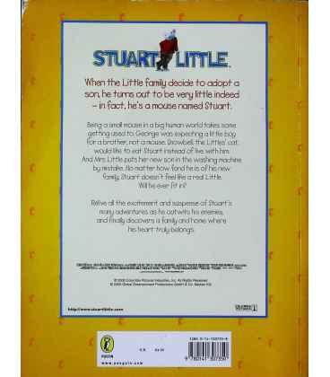 Stuart Little Back Cover