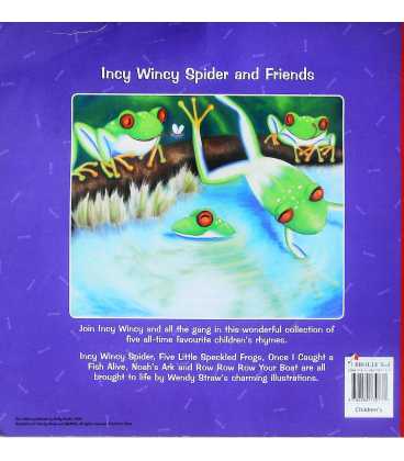 Incy Wincy Spider and Friends Back Cover