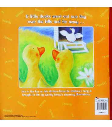 5 Little Ducks Back Cover