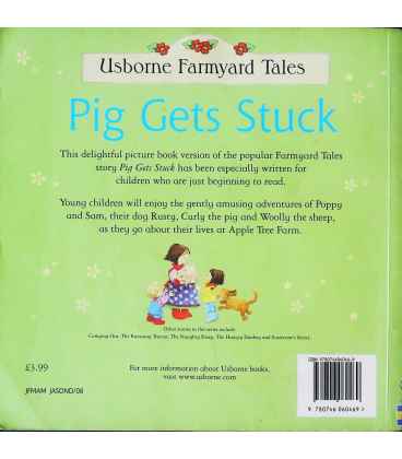 Pig Gets Stuck Back Cover