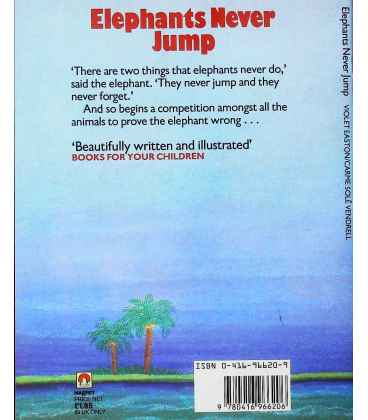 Elephants Never Jump Back Cover