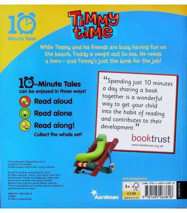 Timmy's Seaside Rescue (Timmy Time) Back Cover