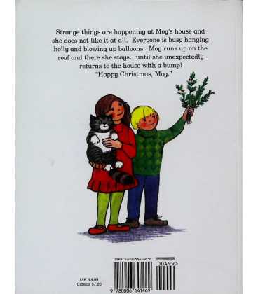 Mog's Christmas Back Cover