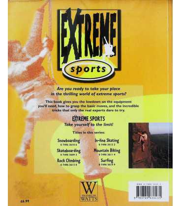 Rock Climbing (Extreme Sports) Back Cover