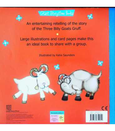 Three Billy Goats Gruff Back Cover