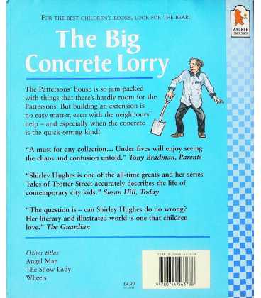 The Big Concrete Lorry (Tales from Trotter Street) Back Cover