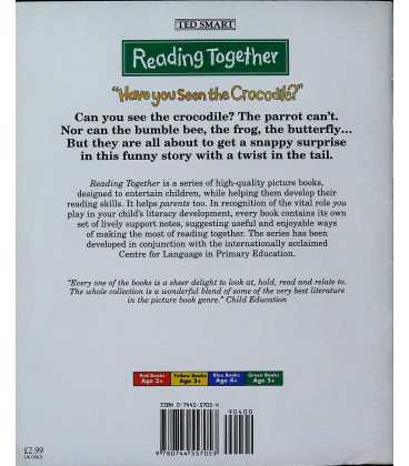 Have You Seen the Crocodile? (Reading Together) Back Cover