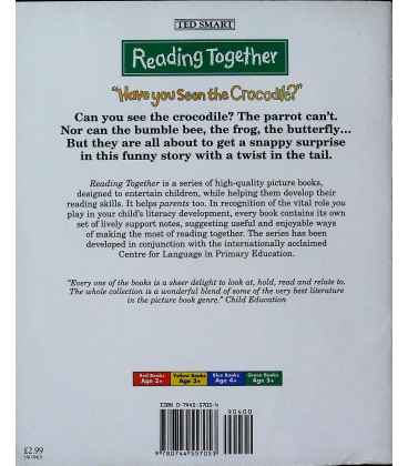 Have You Seen the Crocodile? (Reading Together) Back Cover