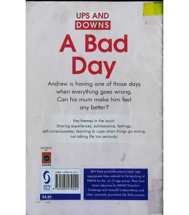 A Bad Day Back Cover