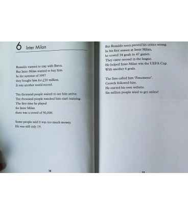 Ronaldo (Livewire Real Lives) Inside Page 2