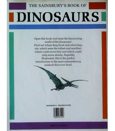 The Sainsbury's Book of Dinosaurs Back Cover