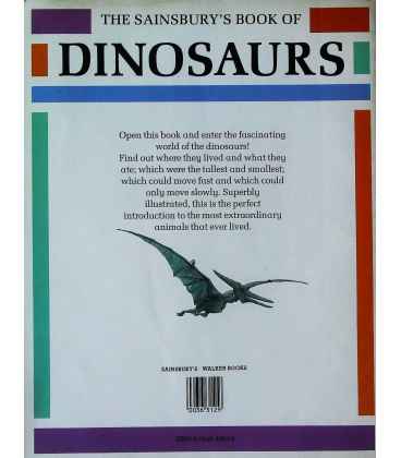 The Sainsbury's Book of Dinosaurs Back Cover