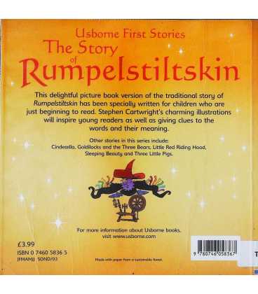 The Story of Rumpelstiltskin Back Cover
