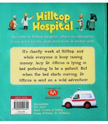 The Runaway Bed (Hillstop Hospital) Back Cover