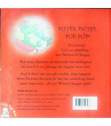 Newton and the Big Mess Back Cover