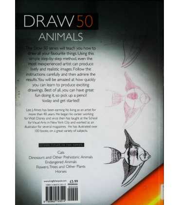 Draw 50 Animals Back Cover