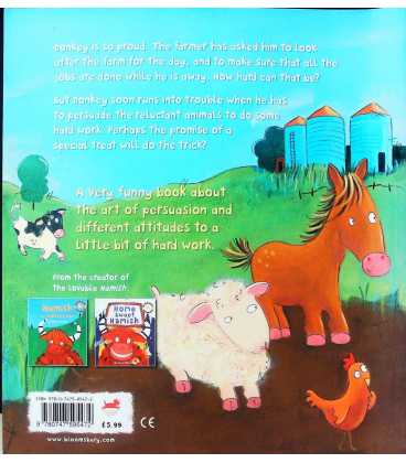 Donkey's Busy Day Back Cover