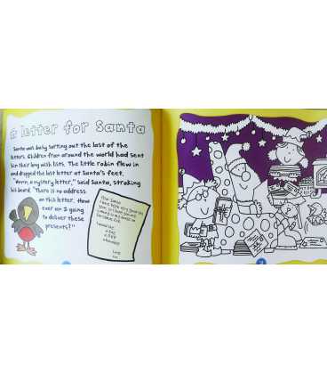 Santa is Coming to Kent Colouring Book Inside Page 2