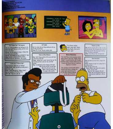 The Simpsons Beyond Forever! Inside Page 1