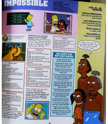 The Simpsons Beyond Forever! Inside Page 2