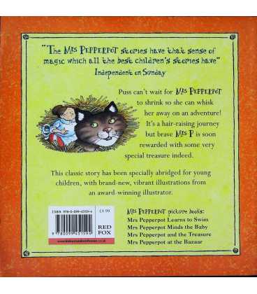 Mrs Pepperpot and the Treasure Back Cover