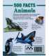 500 Facts Animals Back Cover