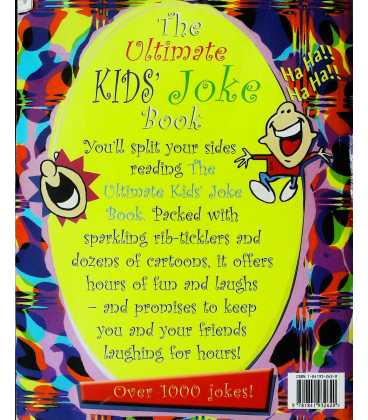 The Ultimate Kids' Joke Book Back Cover