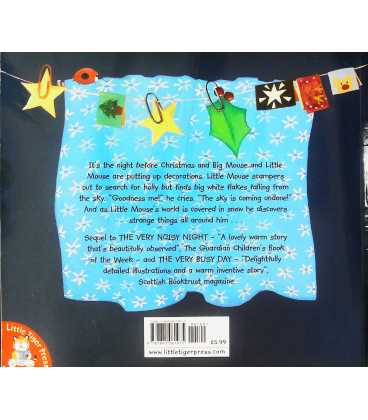 The Very Snowy Christmas Back Cover