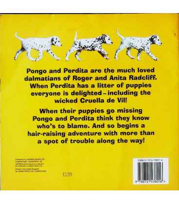 101 Dalmatians Back Cover