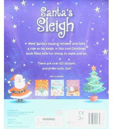 Santa's Sleigh Back Cover