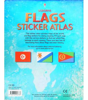 Flags Sticker Atlas Back Cover