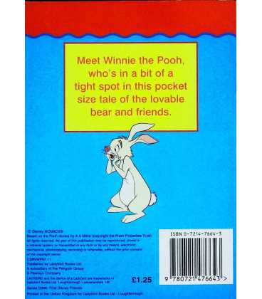 Pooh Visits Rabbit Back Cover