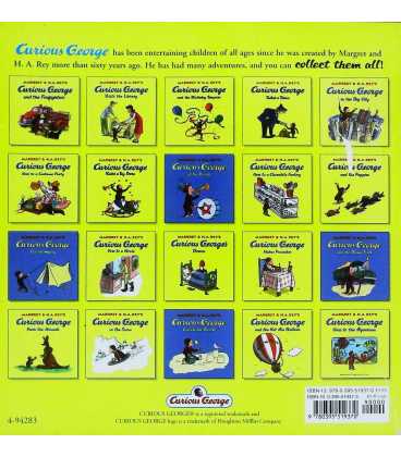 Curious George Goes to an Ice Cream Shop Back Cover