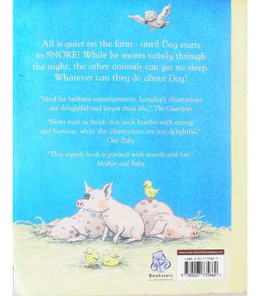 Snore Back Cover
