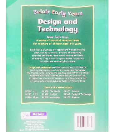 Design and Technology Back Cover