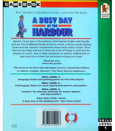 A Busy Day at the Harbour Back Cover