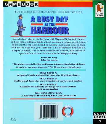 A Busy Day at the Harbour Back Cover