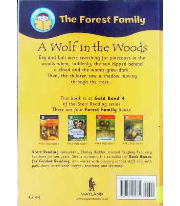 A Wolf in the Woods Back Cover