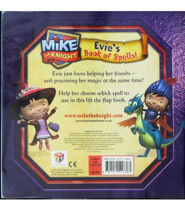 Evie's Book of Spells (Mike the Knight) Back Cover