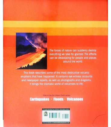 Volcanoes (Our Violent Earth) Back Cover