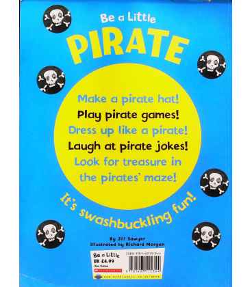 Be a Little Pirate Back Cover