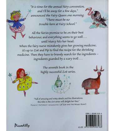 Zoe and the Fairy Medicine Back Cover