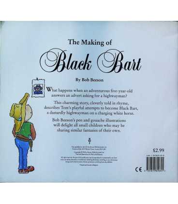 The Making of Black Bart Back Cover