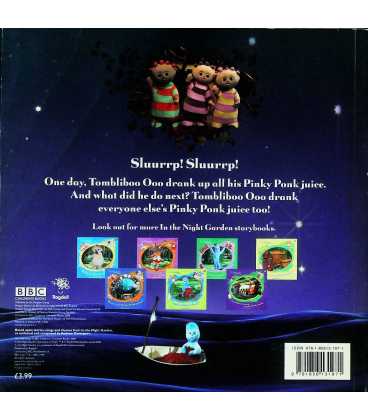 Too Much Pinky Ponk Juice! (In the Night Garden) Back Cover