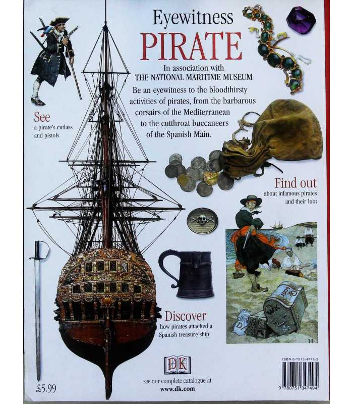 Pirate (Eyewitness Guides) | Richard Platt | 9780751347494