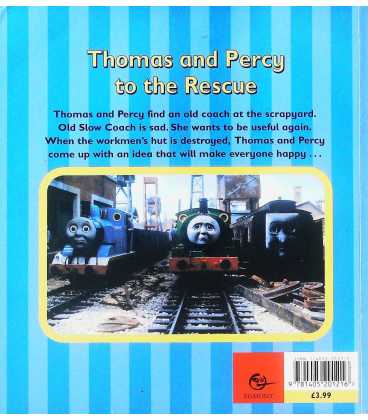 Thomas and Percy to the Rescue Back Cover