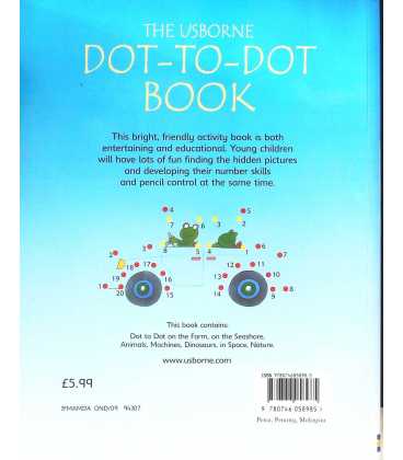 Dot to Dot Book Back Cover